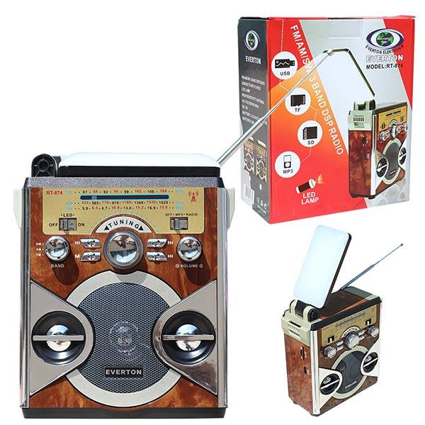 EVERTON RT-874 USB/SD/FM/SW RADYO MÜZİK KUTUSU