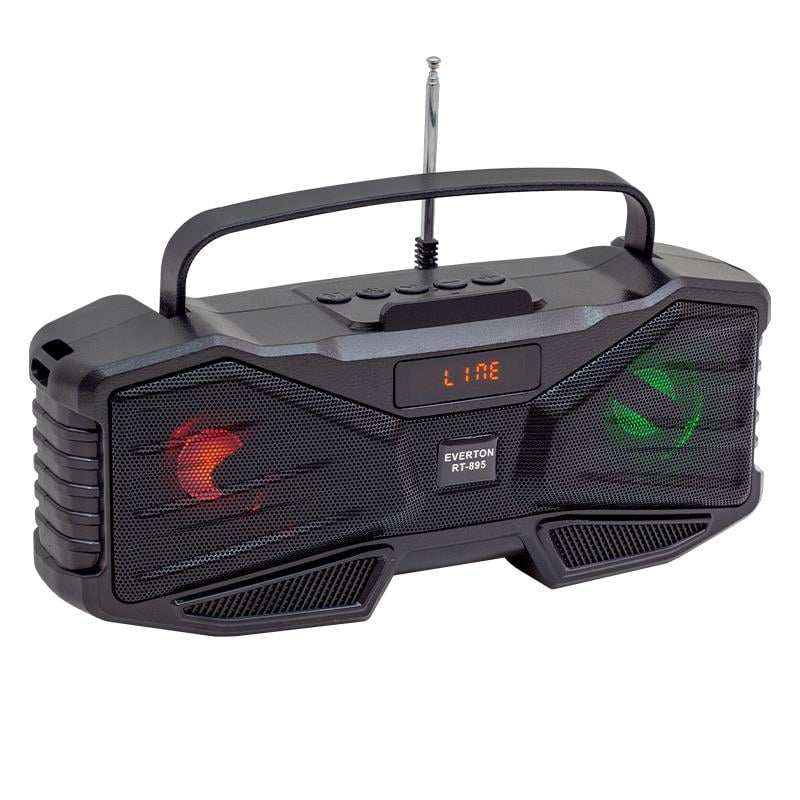 EVERTON RT-895BT USB/SD/FM/BLUETOOTH DİJİTAL EKRANLI TAŞINABİLİR RADYO HOPARLÖR
