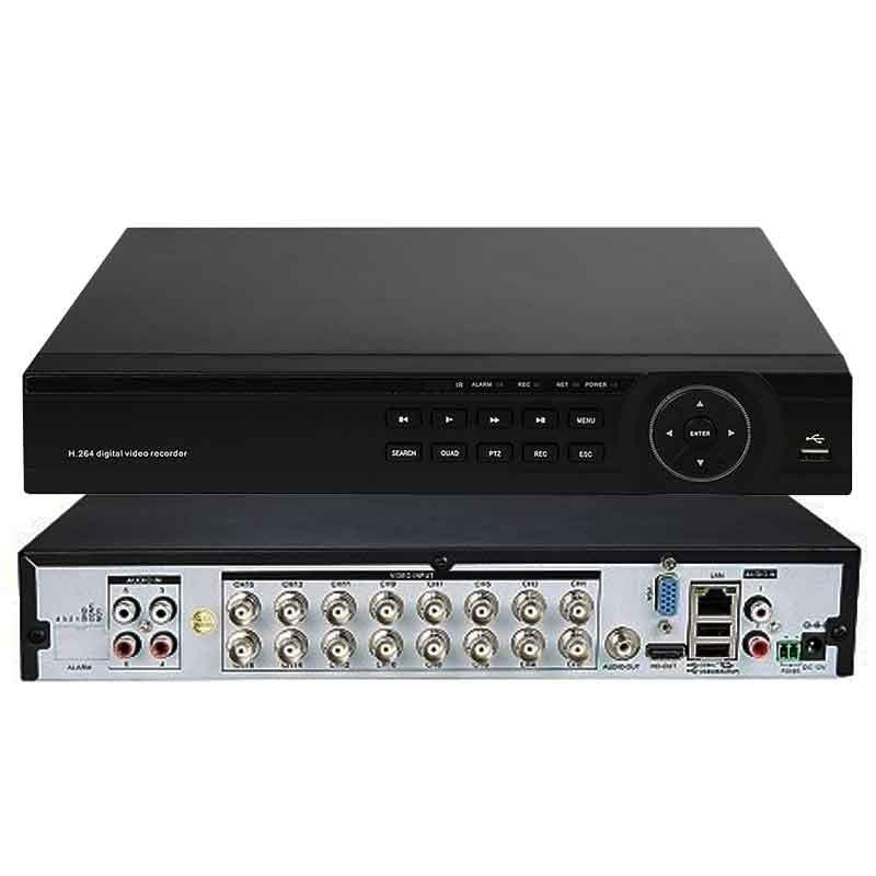 EZCOOL EZ-5216AHD 16 KANAL 6 SES 2 HDD HDMI AHD DVR KAYIT CİHAZI