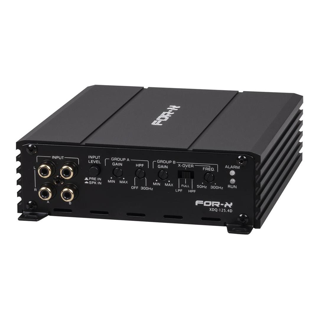 For-X XDQ-125.4D 125WX4 - 4 Kanal Oto Anfi Fiyatı - Merter Elektronik