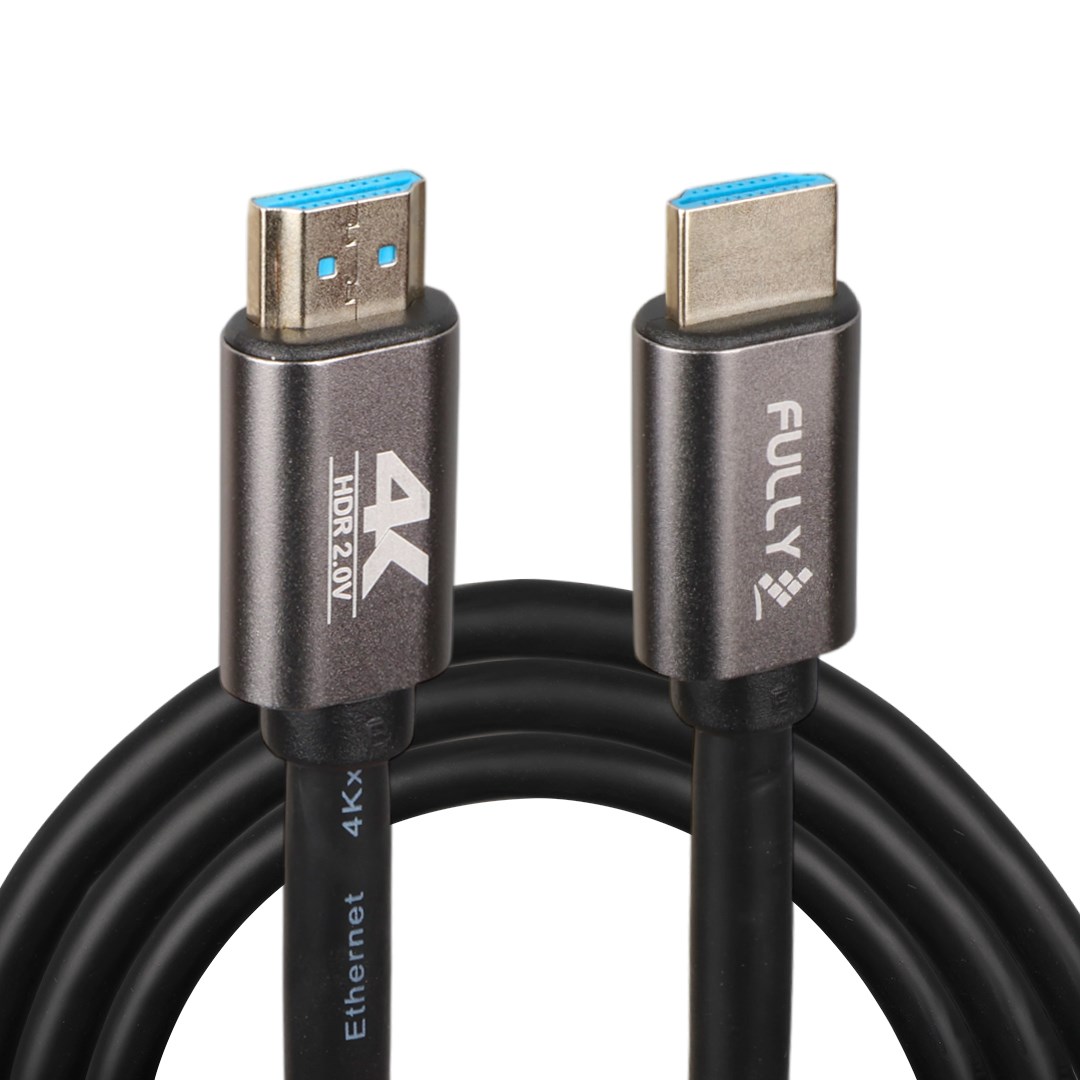 Fully G-507L 1.5 Metre 4K v2.0 Ultra HD Alüminyum Başlıklı HDMI Görüntü Kablosu Fiyatı - Merter Elektronik
