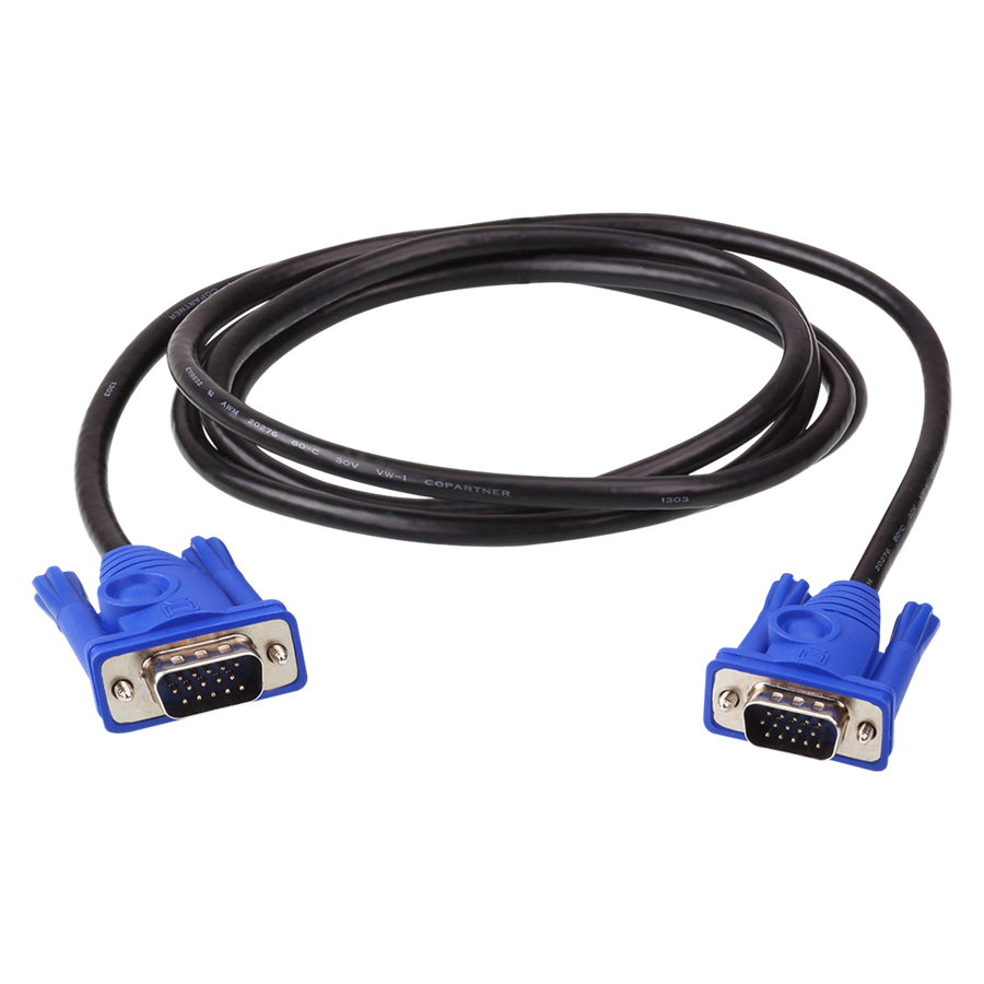 Fully G-537A 1.5 Metre 15 Pin 3+6 Erkek/Erkek Premium VGA Kablo Fiyatı - Merter Elektronik