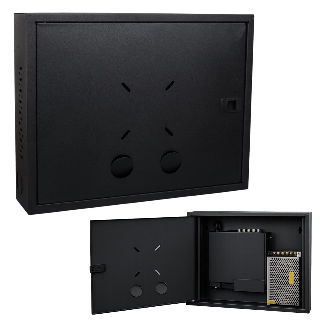 FURY 45X35X10 DİK TİP SİYAH DVR/NVR KABİNİ PANO - KABİNET Fiyatı - Merter Elektronik