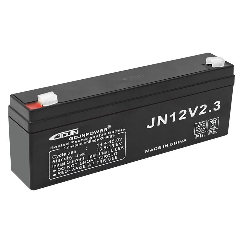 GDJN JN12V2.3 12 VOLT - 2.3 AMPER YATIK UZUN AKÜ (176 X 61 X 33 MM)
