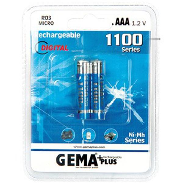 GEMA 1100 MAH İNCE ŞARJLI PİL (TEK FİYAT)