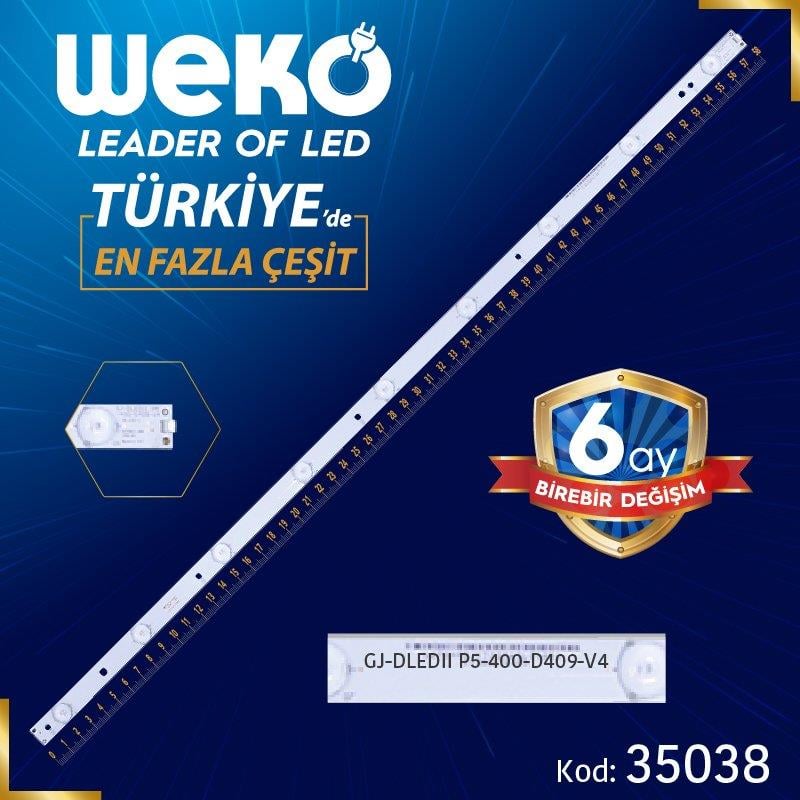 GJ-DLEDII P5-400-D409-V4 - 9 LEDLİ 80 CM - (WK-818)