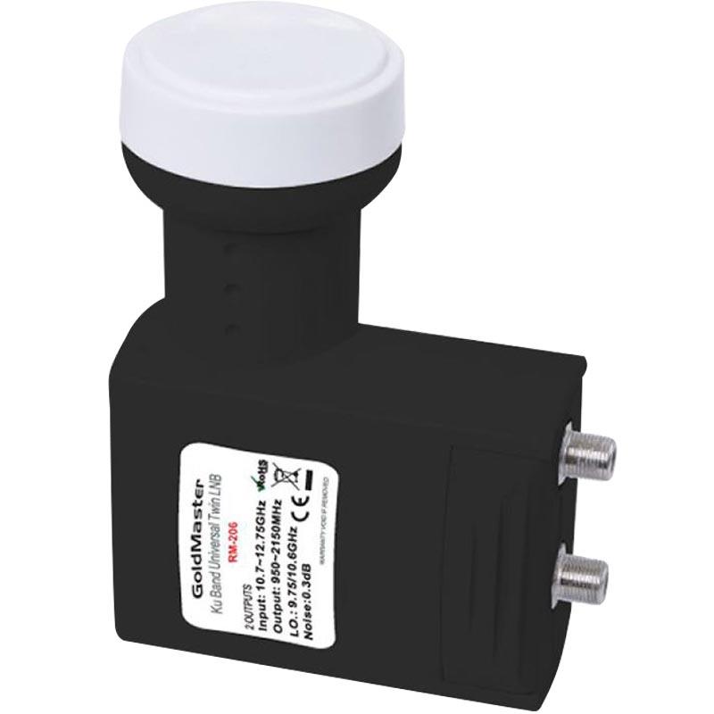 GOLDMASTER RM-206 ÇİFTLİ LNB