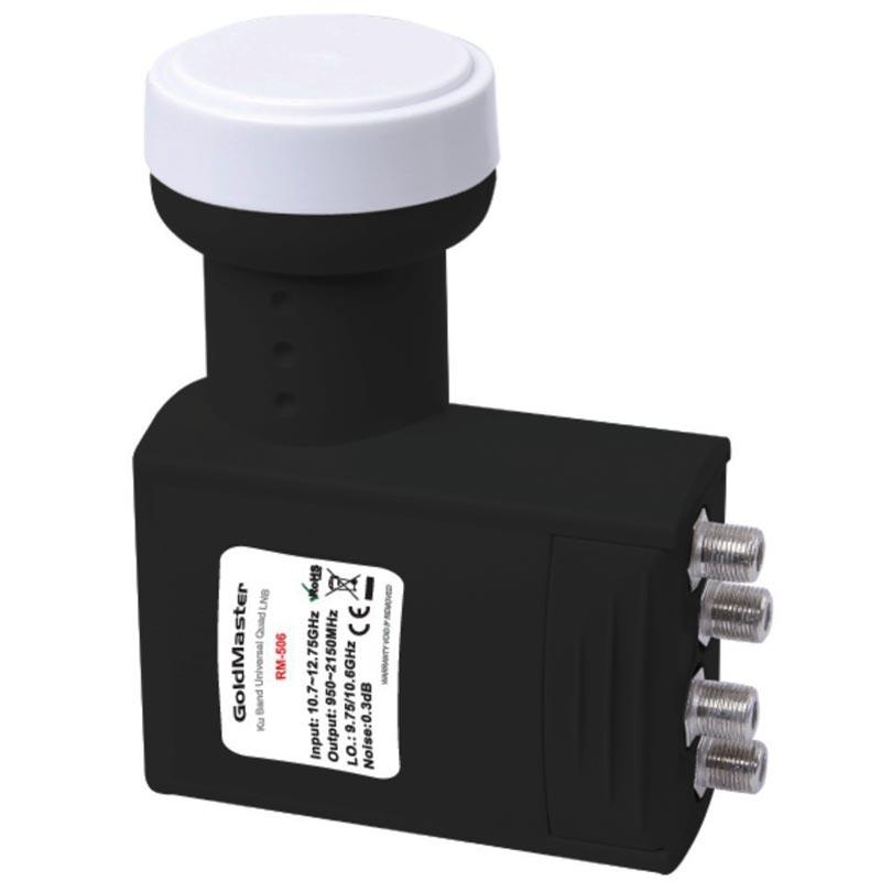 GOLDMASTER RM-506 DÖRTLÜ LNB