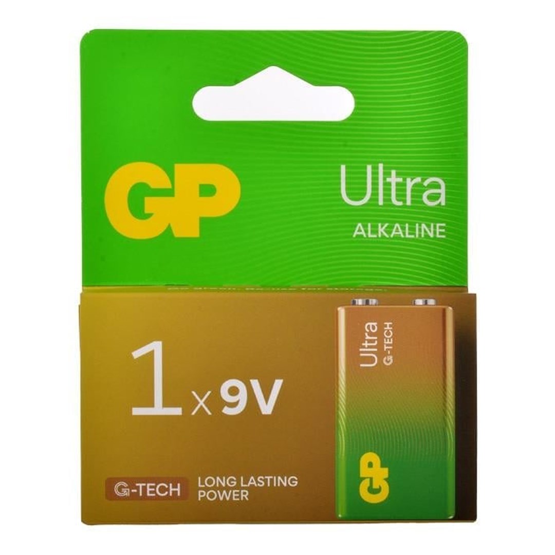 GP 1604AU 6LR61 9 VOLT ULTRA ALKALİN PİL TEKLİ