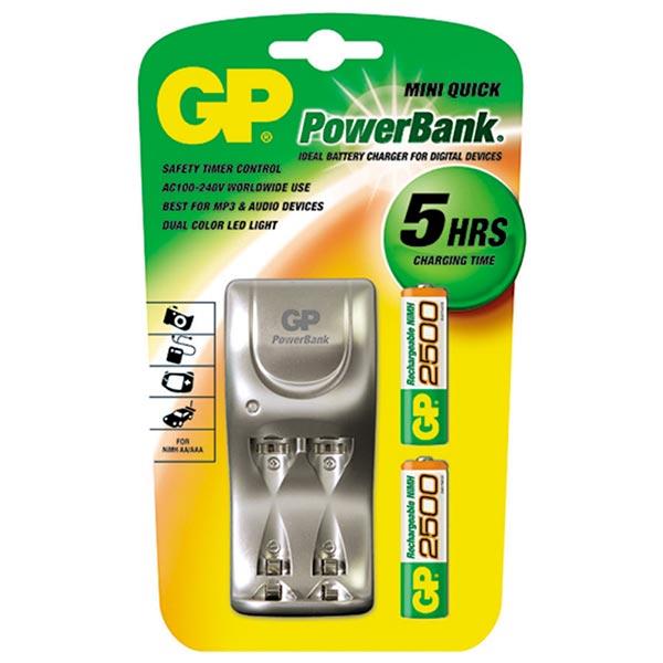 GP P.B. MİNİ QUICK 2X2500 PİL ŞARJ CİHAZI