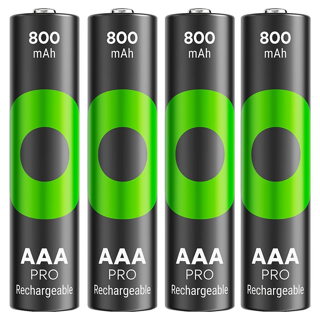 GP RECYKO PRO 800 MAH Nİ-MH 1.2 VOLT AAA İNCE KALEM ŞARJLI PİL 4LÜ PAKET GP85AAAHCB-2EB4 (GPRHCH83B205)