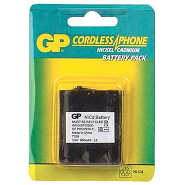 GP T339 3.6 VOLT 950 MAH KARTUŞLU PANASONIC TELEFON PİLİ