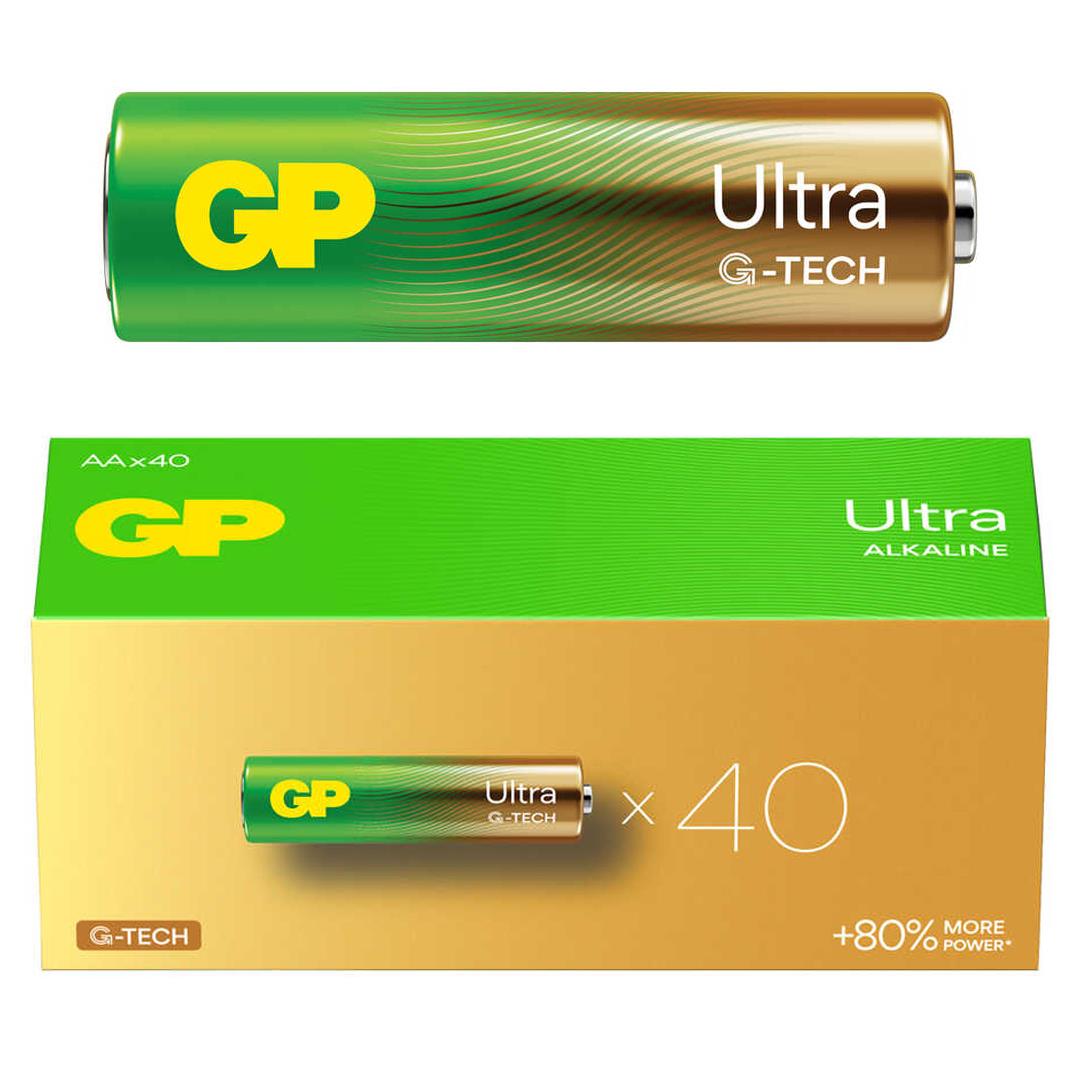 GP 24AU R03 Ultra Alkalin İnce Kalem AAA 40‘lı Paket Fiyatı - Merter Elektronik