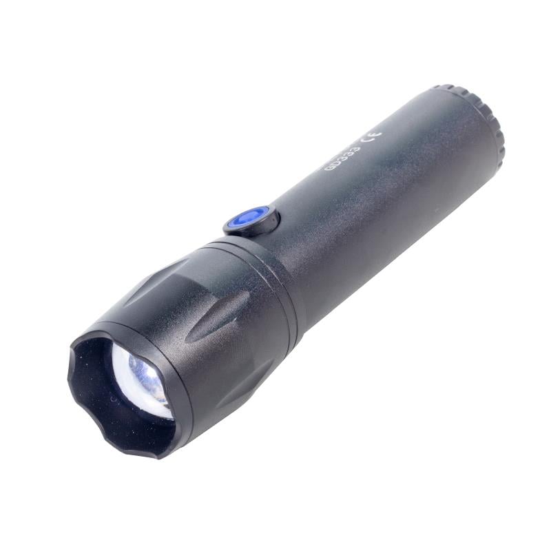 GREYDER GD-333 METAL FLASHLIGHT POWER LEDLİ ŞARJLI EL FENERİ