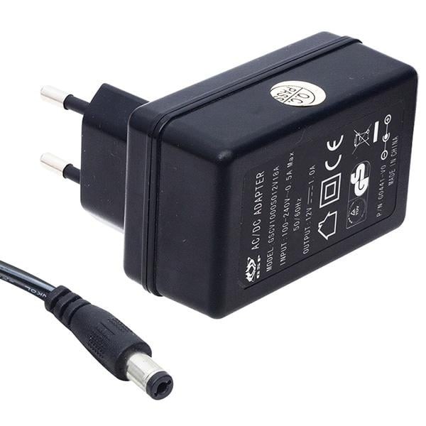 GSP GSCV100012V18A 12 VOLT - 1 AMPER 5.5*2.5 UÇLU PRİZ TİPİ ORJİNAL ADAPTÖR