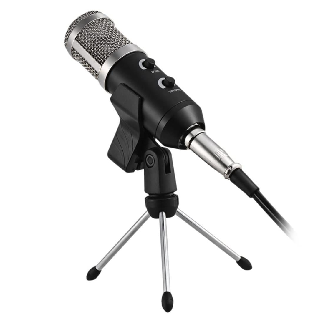 HAIKI HK-100 MASAÜSTÜ KONDENSER STÜDYO PODCAST YAYINCI MİKROFONU 3 METRE KABLOLU