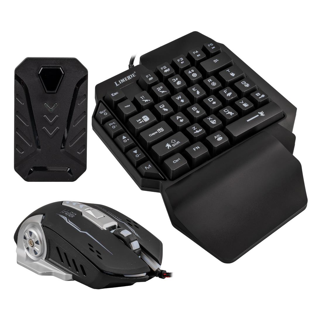 HELLO JCHF-68 KLAVYE + MOUSE BLUETOOTH GAMEPAD OYUNCU 4IN1 SET