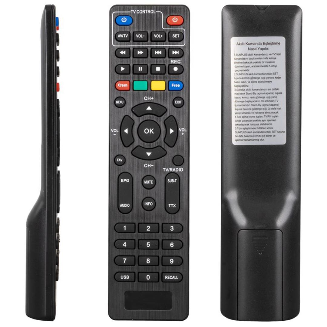 Hey Sungate Sunplus Astra Falcon Full Hd Tv Özellikli Uydu Kumandası (40129=6044) Fiyatı - Merter Elektronik