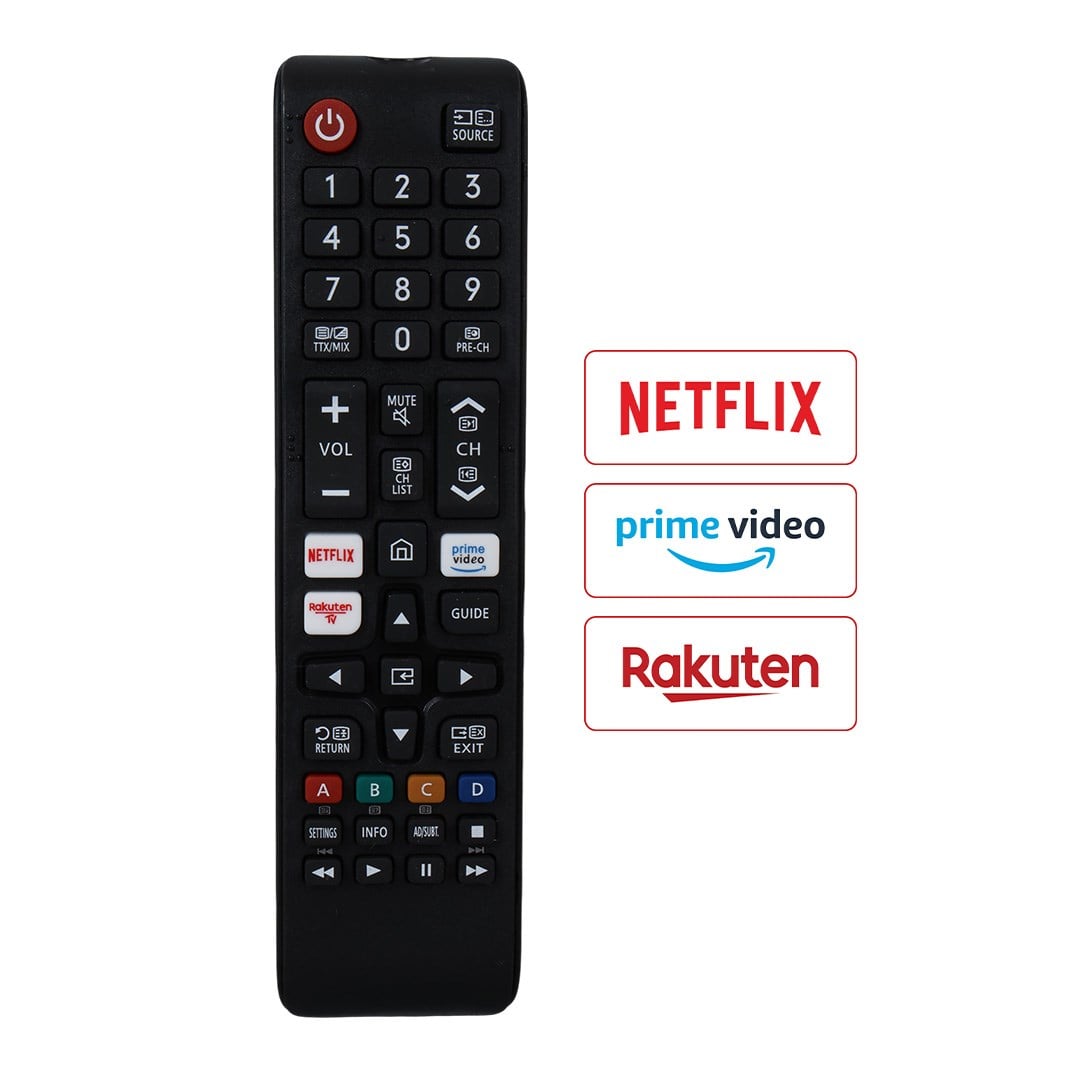 HEY KL SAMSUNG BN59-01315B NETFLIX-PRIME VIDEO-RAKUTEN TUŞLU KISA LCD LED TV KUMANDA