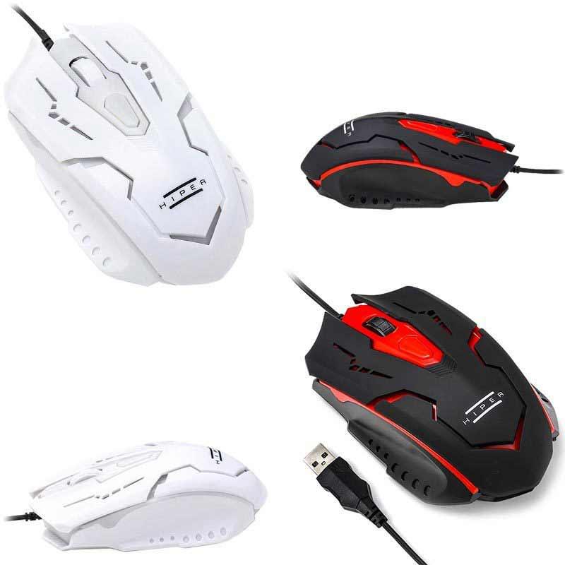HIPER X-40 KABLOLU GAMING MOUSE (BEYAZ*SİYAH)