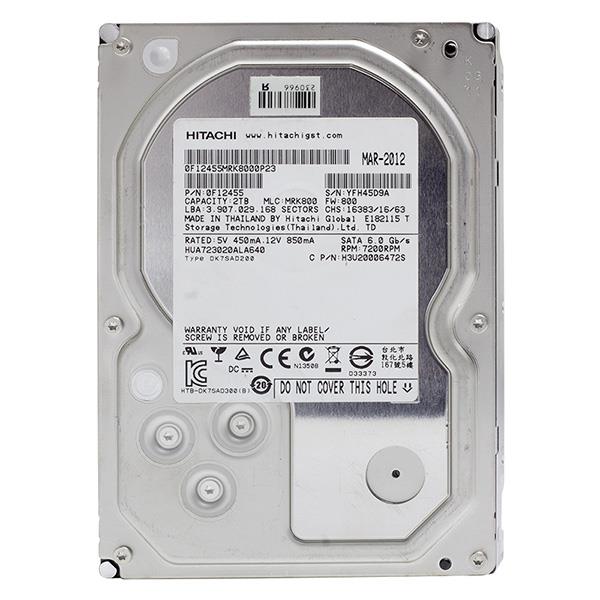 HITACHI HUA723020ALA640 2 TB 7200 64MB 3.5 SATA3 HARDDİSK