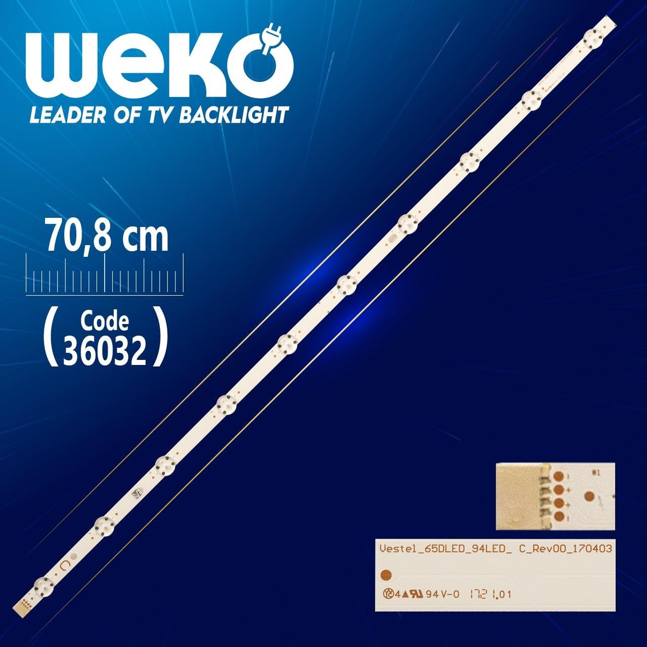 HL-00390A28-1001S-01 A0 - 180.DT0.391800-1H - 10 LEDLİ 78 CM