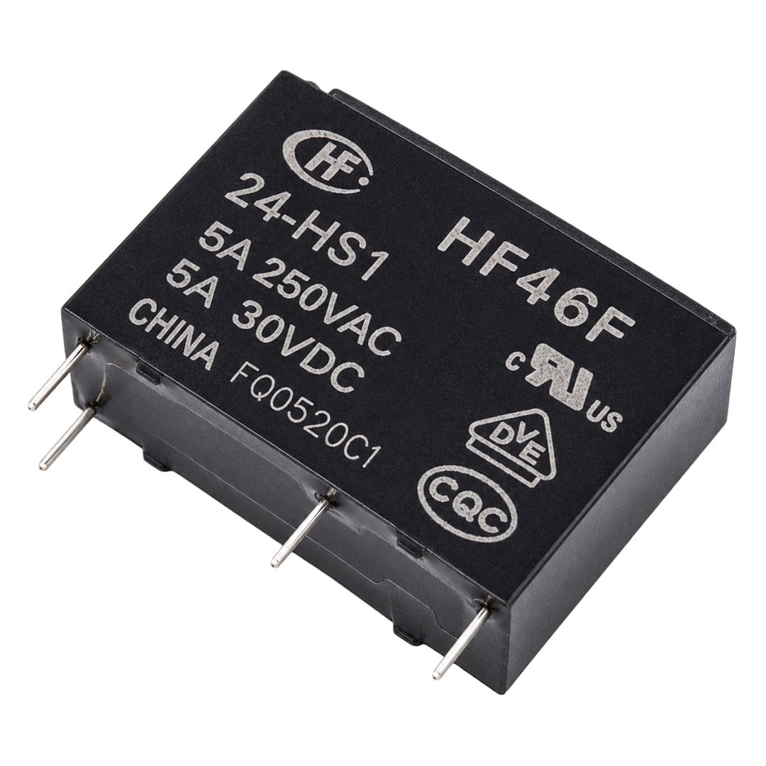 HF46F 24-HS1 5A 250VAC 30VDC Fiyatı - Merter Elektronik