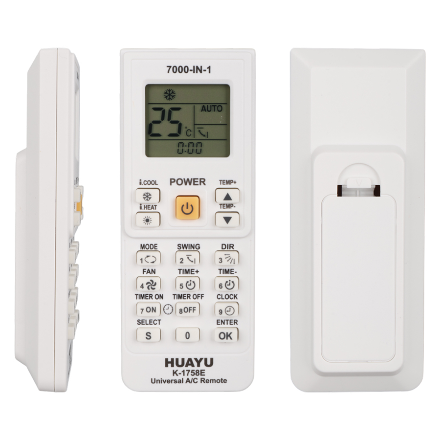 HUAYU KK K-1758E UNIVERSAL A/C AKILLI KLİMA KUMANDASI Fiyatı - Merter Elektronik