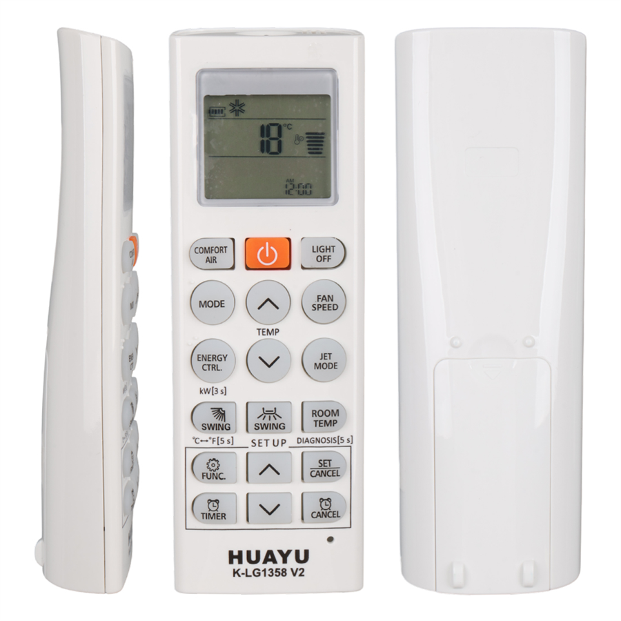 HUAYU KK K-LG1358 V2 LG A/C AKILLI UNİVERSAL KLİMA KUMANDASI Fiyatı - Merter Elektronik