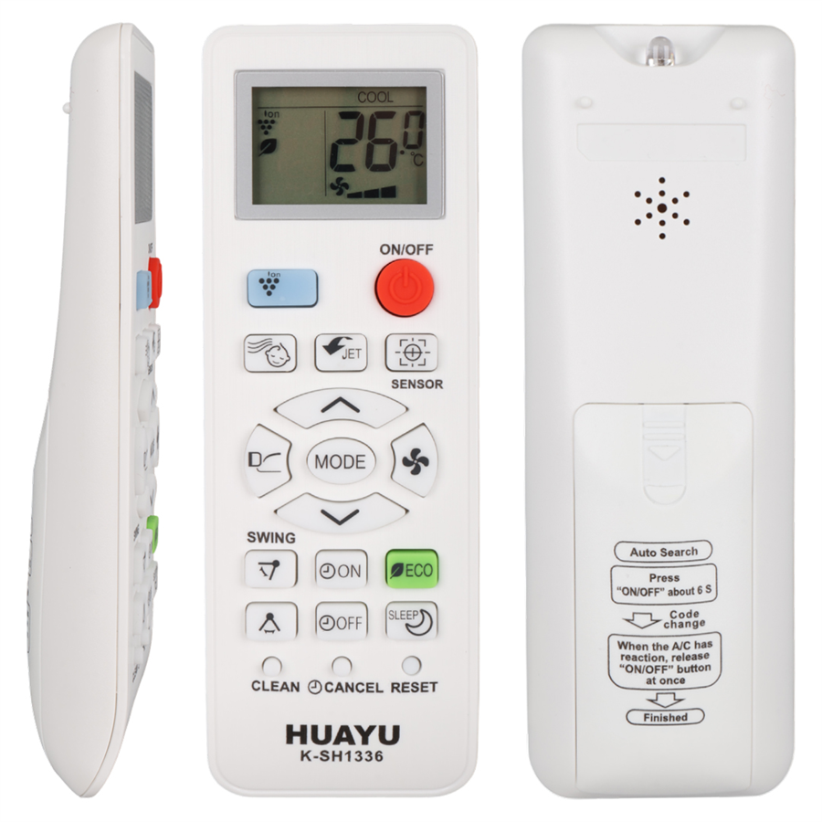 HUAYU KK K-SH1336 UNIVERSAL SHARP AKILLI KLİMA KUMANDASI Fiyatı - Merter Elektronik