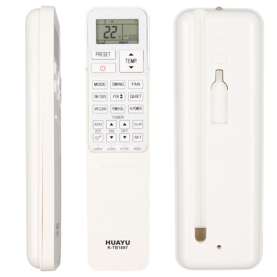 HUAYU KK K-TB1897 TOSHİBA A/C AKILLI UNİVERSAL KLİMA KUMANDASI Fiyatı - Merter Elektronik