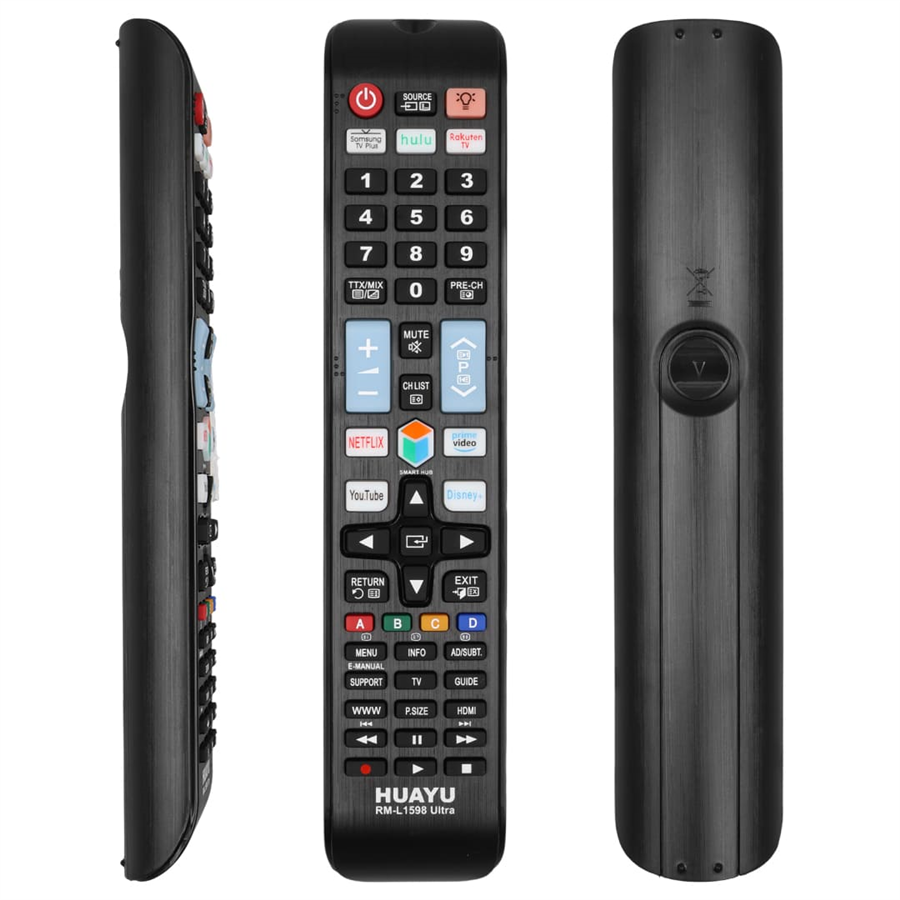 HUAYU KL RM-L1598 ULTRA NETFLIX-RAKUTEN-HULU-YOUTUBE-DISNEY+ TUŞLU SAMSUNG LCD LED TV KUMANDA Fiyatı - Merter Elektronik