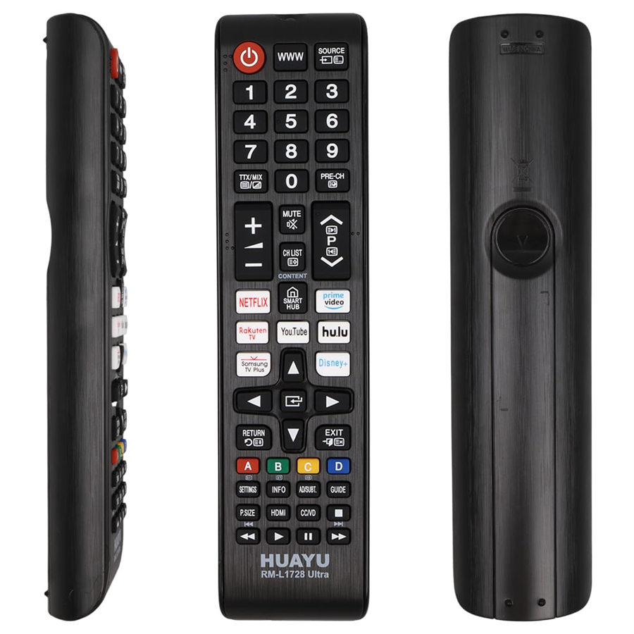 HUAYU KL RM-L1728 ULTRA NETFLIX-PRIME-RAKUTEN-HULU-YOUTUBE-DISNEY+ TUŞLU SAMSUNG LCD LED TV KUMANDA Fiyatı - Merter Elektronik
