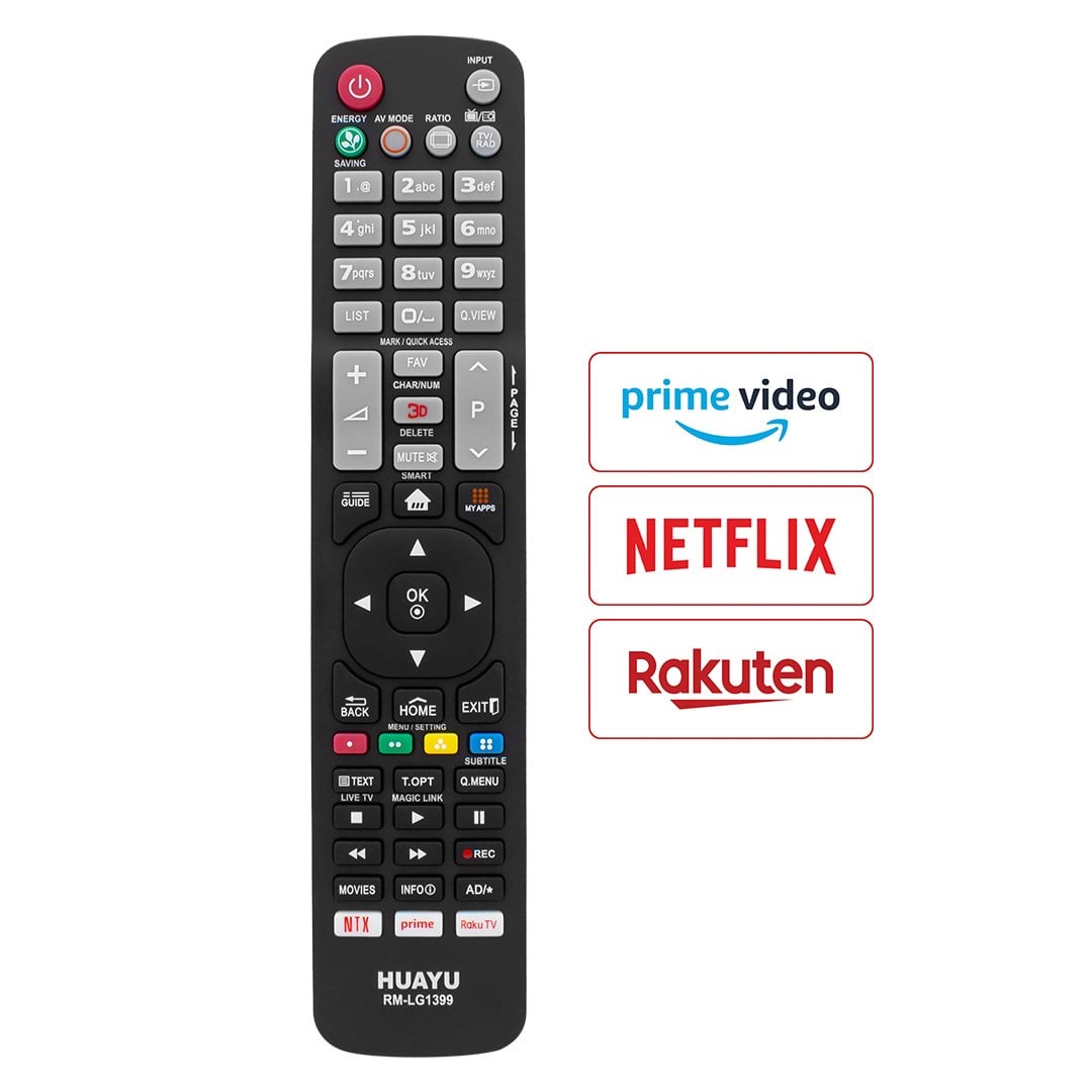 HUAYU KL RM-LG1399 LG NETFLIX-PRIME VIDEO TUŞLU UNIVERSAL LCD LED TV KUMANDA