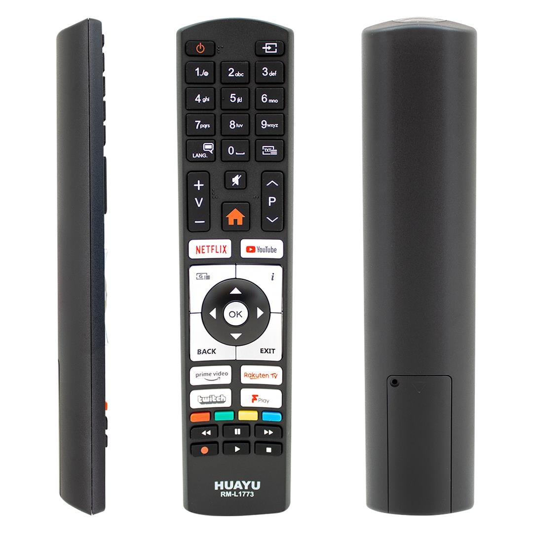 Huayu RM-L1773 Vestel Netflix-YouTube-Prime Vide Tuşlu Universal Lcd Led Tv Kumandası Fiyatı - Merter Elektronik