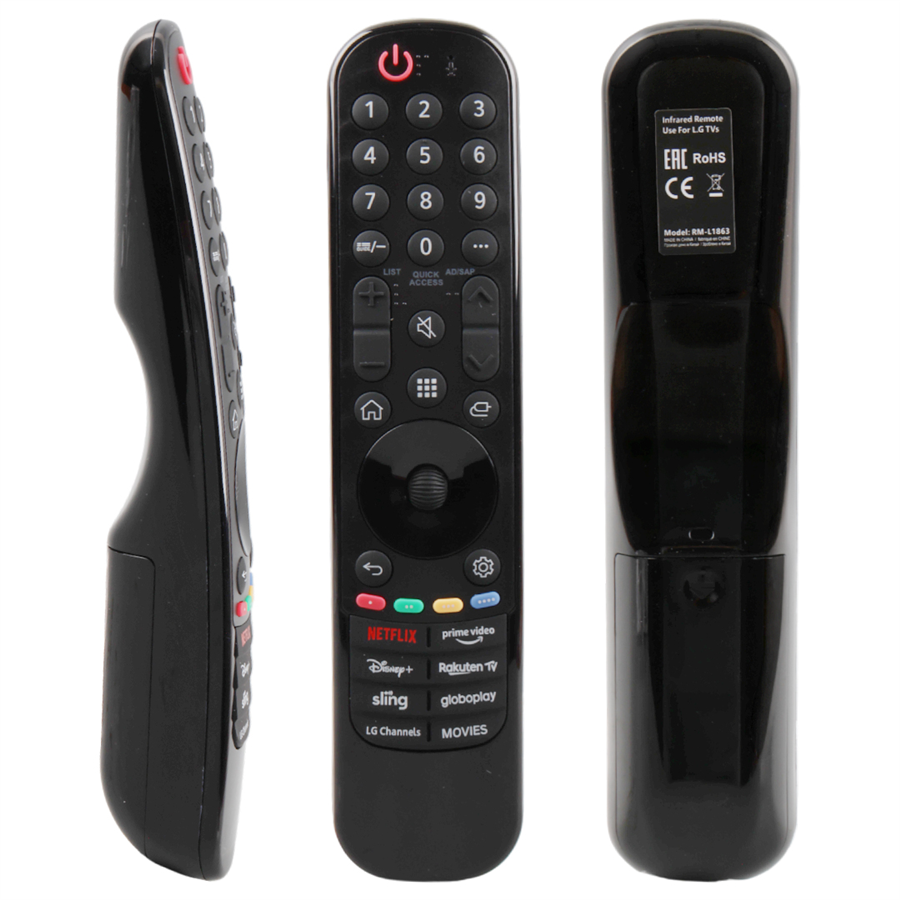 HUAYU RM-L1863 NETFLIX-PRIME VIDEO-RAKUTEN-SLING-DISNEY+ TUŞLU LG LCD LED TV KUMANDA Fiyatı - Merter Elektronik