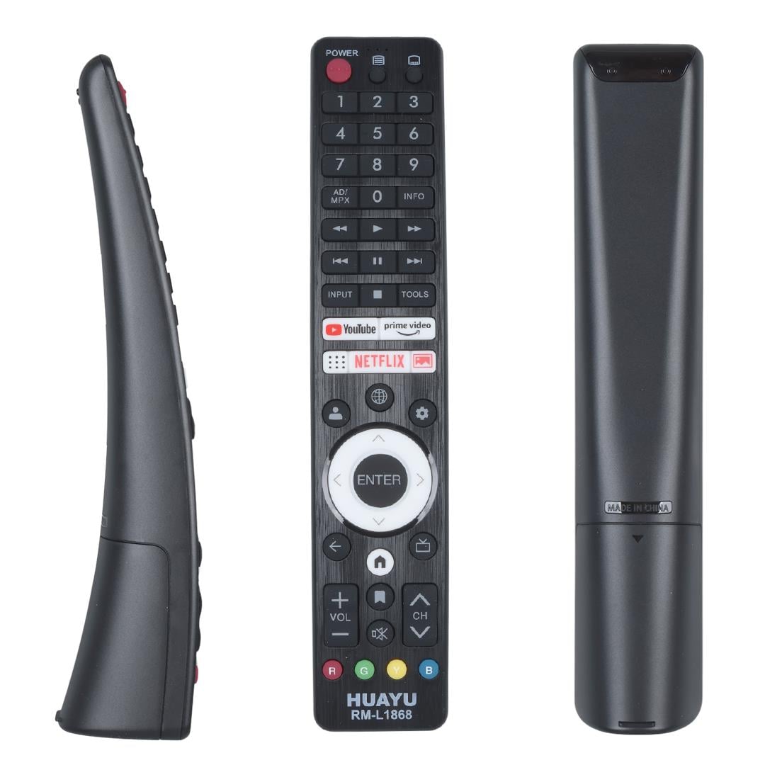 Huayu Rm-L1868 Unıversal Sharp Netflıx-Youtube-Prıme Vıdeo Tuşlu Lcd-Led Tv Kumanda - Merter Elektronik