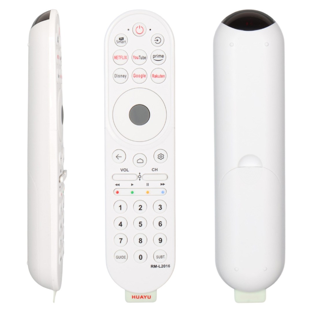 HUAYU RM-L2016 BEYAZ NETFLIX-YOUTUBE-DISNEY-RAKUTEN TUŞLU LCD-LED TV KUMANDA Fiyatı - Merter Elektronik