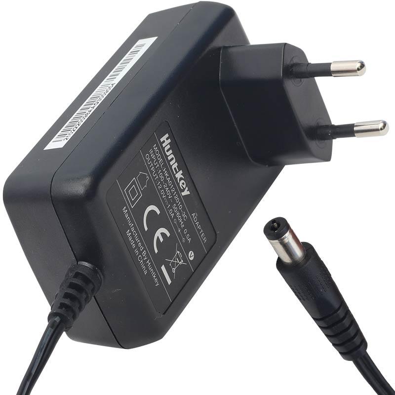HUNTKEY HKA01212010-3C 12 VOLT - 1 AMPER 5.5*2.5 UÇLU PRİZ TİPİ ORJİNAL ADAPTÖR