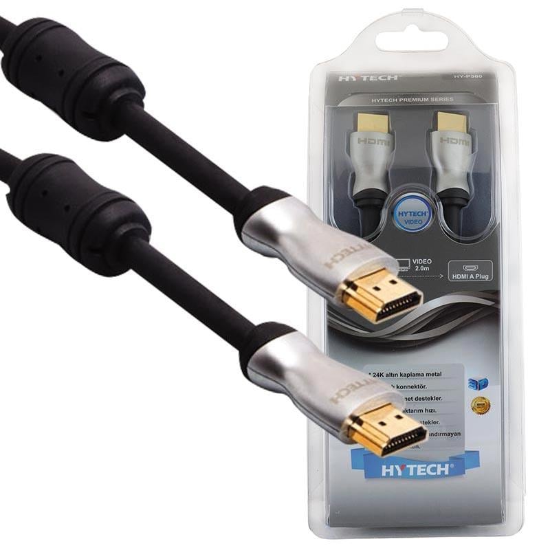 HYTECH HY-P560 ALTIN UÇLU 1.4V 3D 2 METRE HDMI KABLO