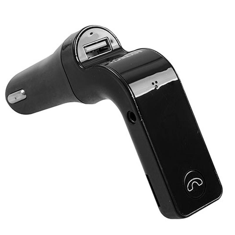 HYTECH HY-XCB70 5 VOLT - 2.1 AMPER LED EKRANLI USB+TF DESTEKLİ SİYAH BLUETOOTH FM TRANSMITTER