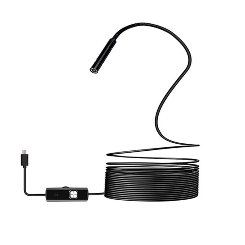 HYTECH HY-XYK20 7MM MICRO USB + TYPE-C LED IŞIKLI 5 METRE KABLOLU YILAN KAMERA