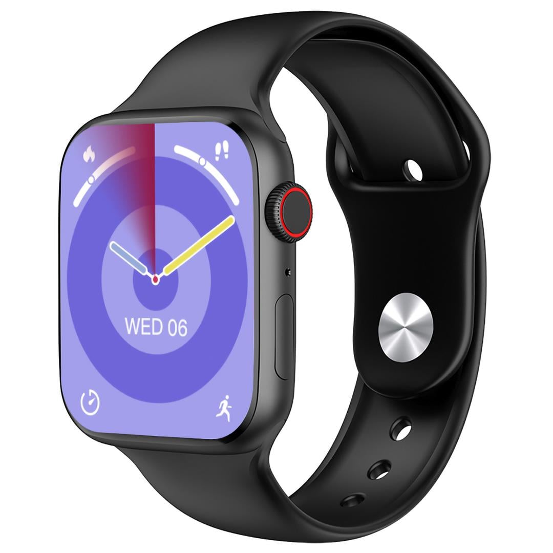 HYTECH W99 WATCH IOS VE ANDROID UYUMLU MACTIVE 2.05 INCH GENİŞ EKRANLI SİYAH AKILLI SAAT