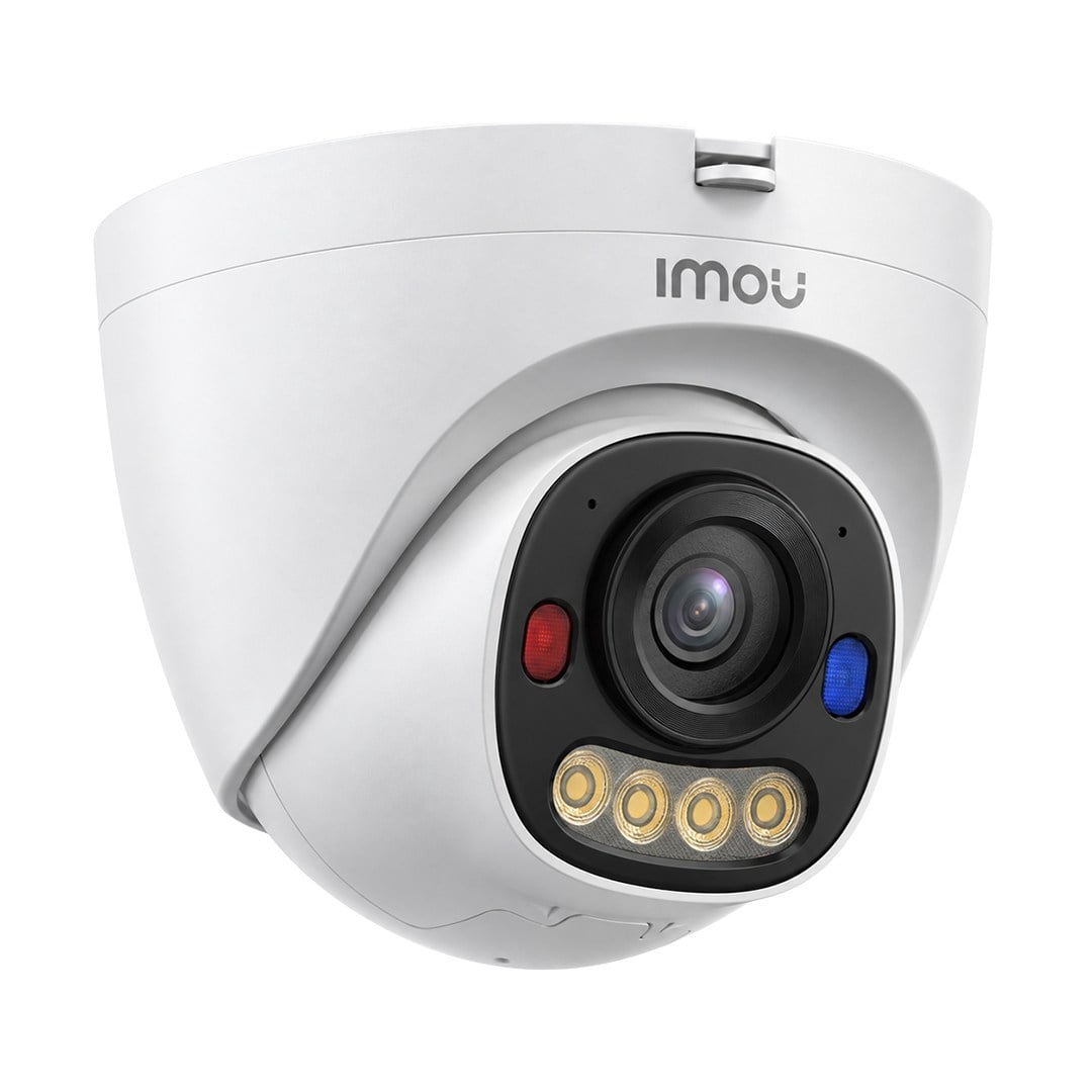 IMOU IPC-PS8DP-3V0 TURRET PS8D POE 2.8 MM LENS DAHİLİ MİKROFON  RENKLİ GECE GÖRÜŞ 3MP DOME KAMERA