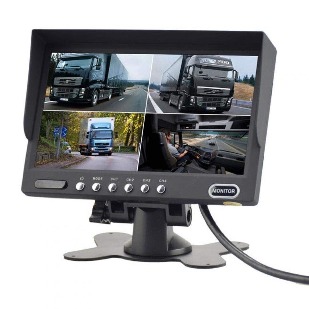 İnox 7 İnç 1080P Araç Monitörü Quad Monitör Fiyatı - Merter Elektronik