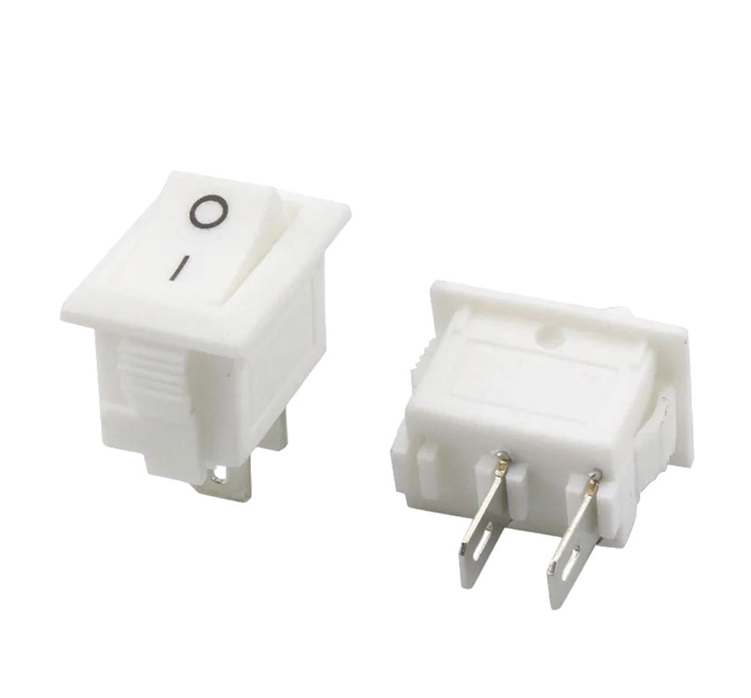 IŞIKSIZ BEYAZ ANAHTAR 2P (IC-120B)