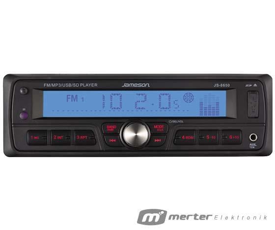 JAMESON JS-8650 USB/SD/FM OTO TEYP