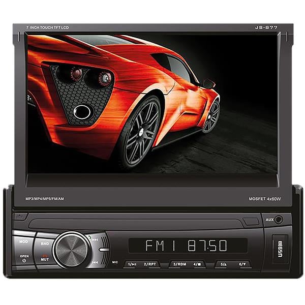 JAMESON JS-877 7 USB/SD/MP5/BLUETOOTH ÖZELLİKLİ DOKUNMATİK PANEL INDASH OTO TEYP 4X60 WATT