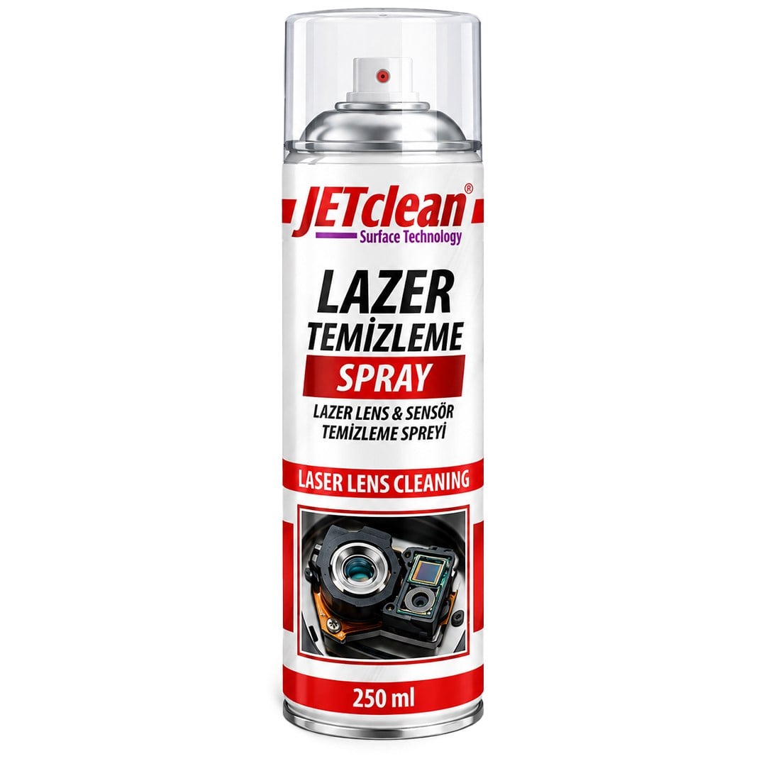 JETCLEAN 500ML LAZER LENS SENSÖR TEMİZLEME SPREYİ Fiyatı - Merter Elektronik