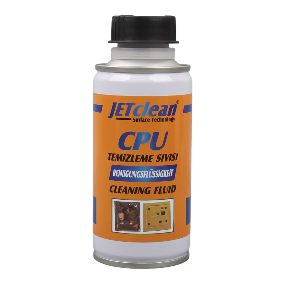 JetClean CPU-250 CPU Entegre Temizleme Sıvısı 250 mL - Bilgisayar ve Elektronik Parça Temizleyici Fiyatı - Merter Elektronik